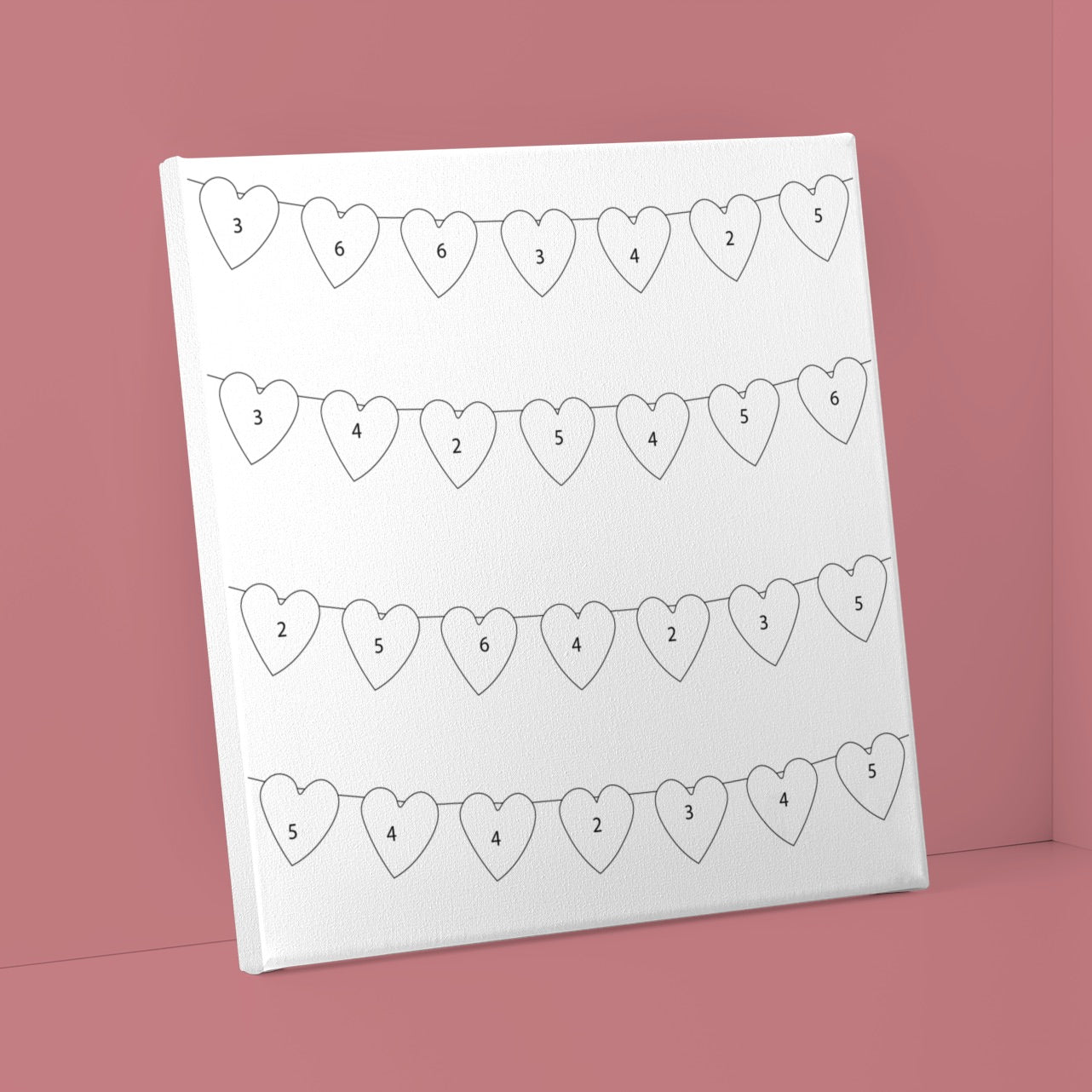 TIRA DE CORAZONES