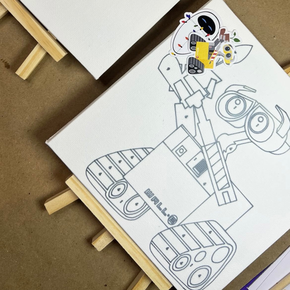 WALL-E & EVA